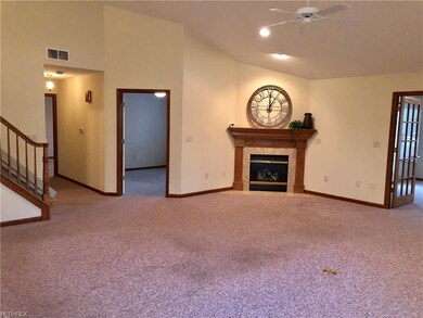 Great Room with vaulted ceiling