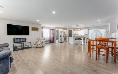 Open Concept Living Room/Kitchen