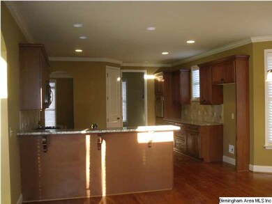 Keeping room with fireplace