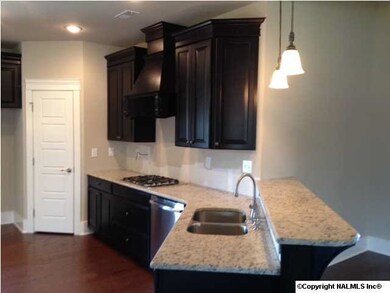 Full overlay stacked soft close cabinetry, dove tail construction drawers, GE Profile SS appliances, GAS cook top with Decorative direct vent hood above and built into wall oven /microwave, Granite with tumbled stone backsplash, Granite in ALL BATHS also