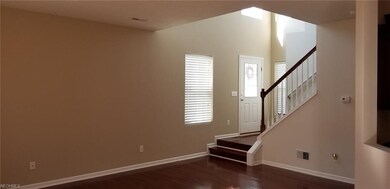 Another view of the foyer entrance.