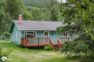 Exterior  front deck