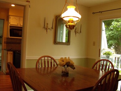 Formal Dining Room with chair rail