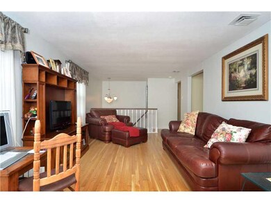 Living Room. Another view showing the entrance way