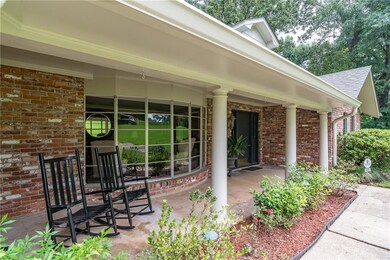 Beautiful front porch