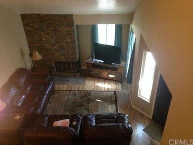 View of Living Room from Loft upstairs
