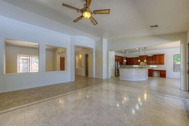 Family Room and Kitchen