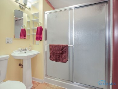 First floor full bathroom