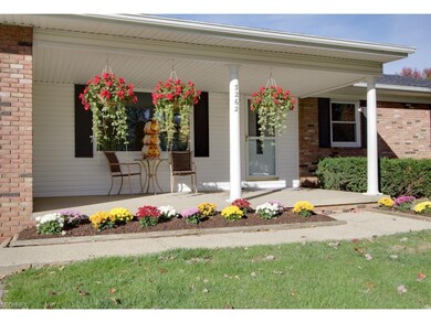 Spacious covered porch is perfect for outdoor gath