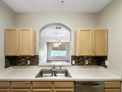 Kitchen to living room view