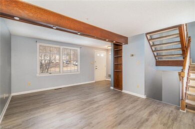 Nice double window in living room for great natural light!