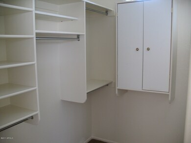 MASTER BEDROOM CLOSET LEFT SIDE