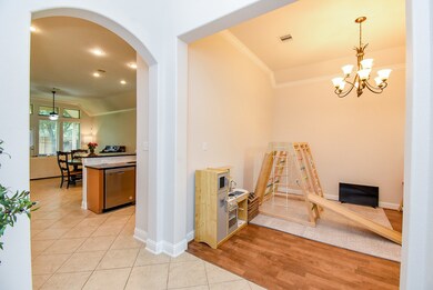 Another view of the entry to the home.