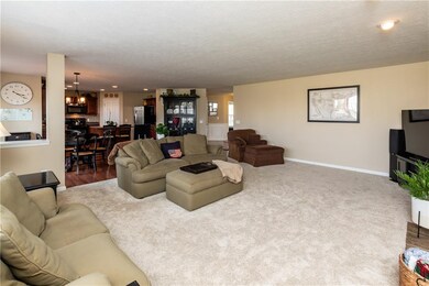 Open and airy main floor.