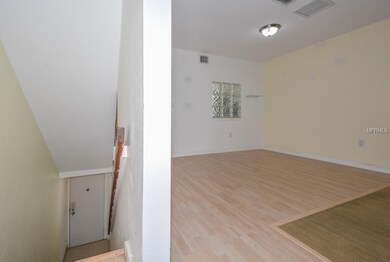 Front entry leading up to 1st Floor living space.