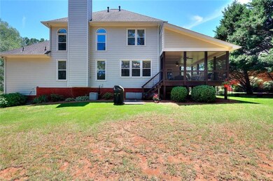 Rear View of the Home