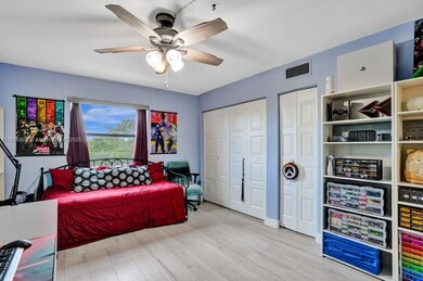 2 large closets on this wall in Bedroom