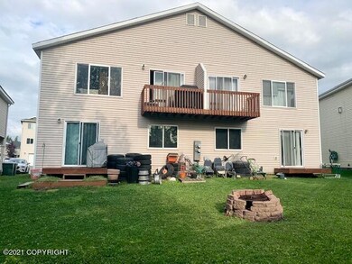 Back yard and duplex
