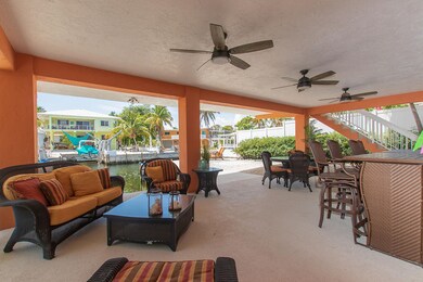 Downstairs patio