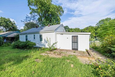 View of rear view of property