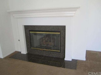 Family room fireplace.