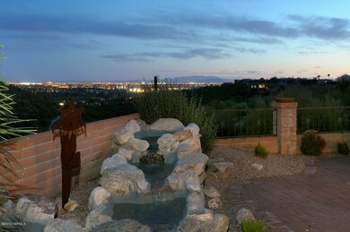 City Lights & Water Feature