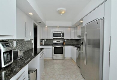 Enjoy this cooking space with plenty of prep count