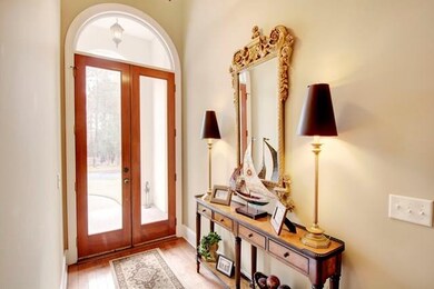 Front Entry with glass doors