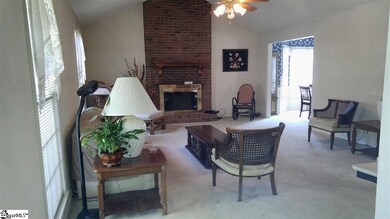 Huge living room/den area.