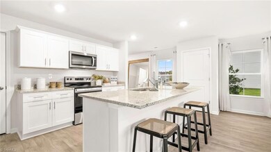 *Photos are of model home