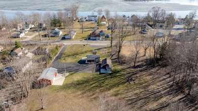 paw paw lake view of cottages