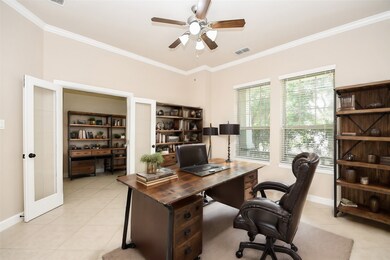 Private study just off the entry, ideal for a home