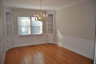 Formal Dining room with hardwood floors