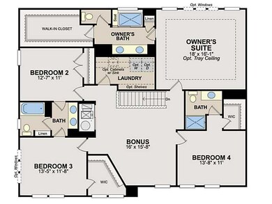 2nd Floor Plan. 