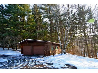 Parking Lot/Garage. 2 car detached garage & large 