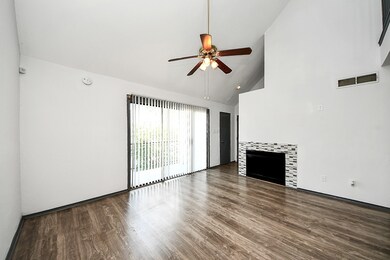 Living room with view