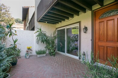 Brick patio area, slider off dining area.