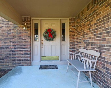 Covered front entry