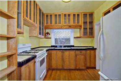 High cabinets and lots of storage space!
