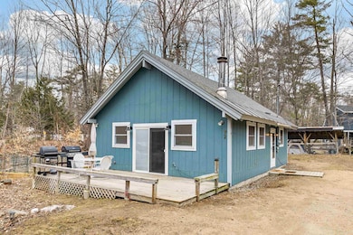 View of front of home featuring a deck