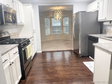 Kitchen looking into formal dining