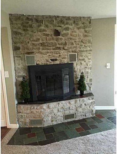 Family Room Beautiful fireplace