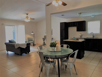 Open concept! This area is huge and has so many op