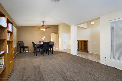 Open Dinning Room With Upgraded Fans