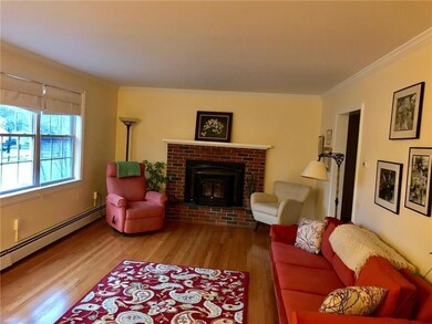 Living Room with hardwood floors