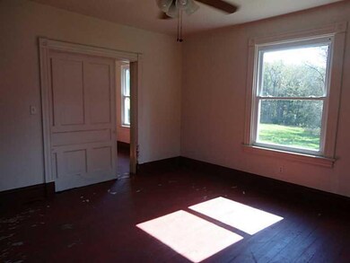 Exterior Front. Living room in farm house