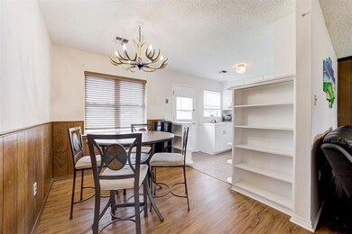 Casual dining room.