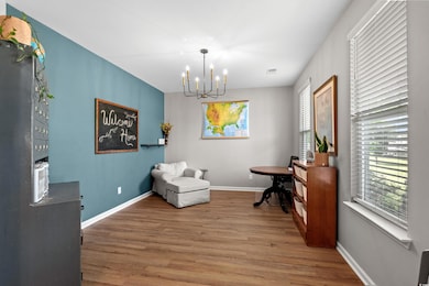 Can be used as office, den, or closed in to create 1st floor bedroom