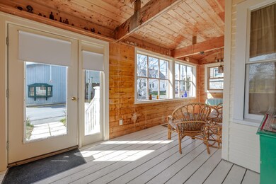 Enclosed porch