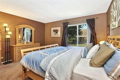 The master suite is gorgeous overlooking the priva